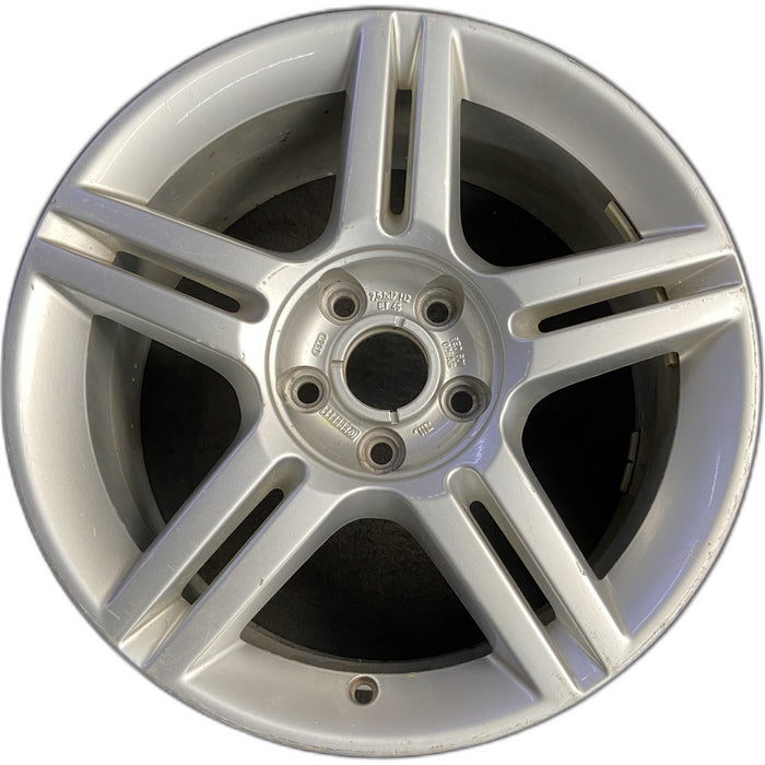 17" AUDI A4 05-11 17x7.5 , 10 spoke Original OEM Wheel Rim - Front View