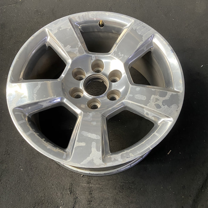 20" SIERRA 1500 PICKUP 19 classic , 20x9, 5 spoke, exposed lug nuts, polished - View 8