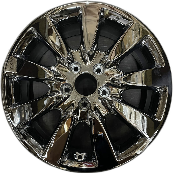 17" ACCORD 06-07 17x6.5 , 9 spoke Original OEM Wheel Rim - Front View