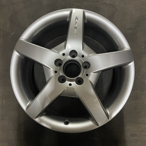 17" MERCEDES CLK 05 209 Type; CLK500, 17x7.5 Original OEM Wheel Rim - Additional View
