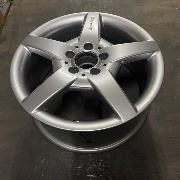 17" MERCEDES CLK 05 209 Type; CLK500, 17x7.5 Original OEM Wheel Rim - View 7