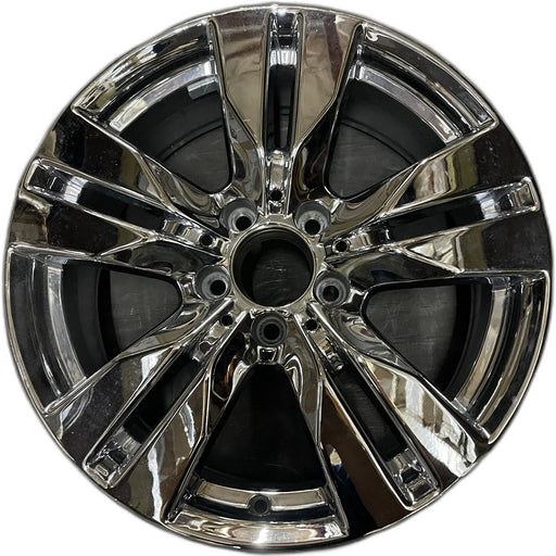 17" MERCEDES E-CLASS 12 207 Type, Conv, E350, 17x7.5 Original OEM Wheel Rim - Front View