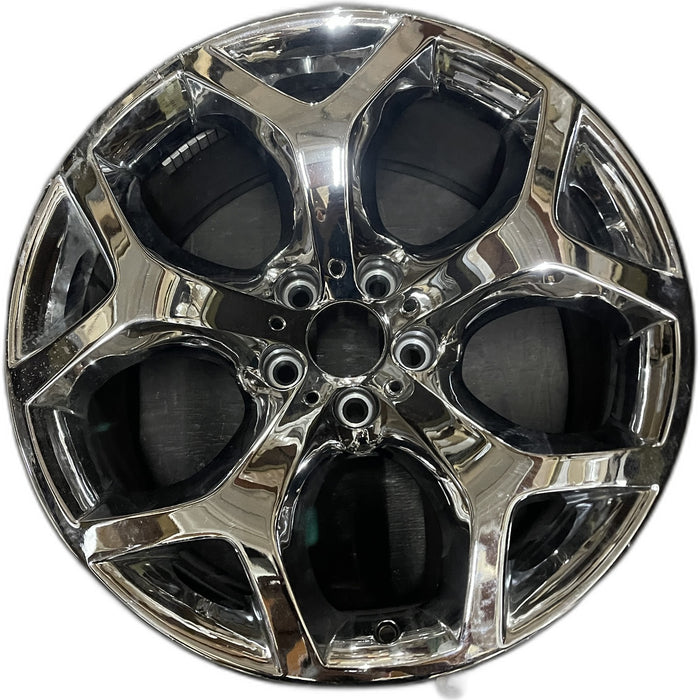 20" BMW X5 07-09 20x10 , 5 spoke, Y spoke Original OEM Wheel Rim - Front View