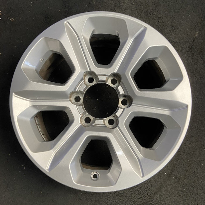 17" 4 RUNNER 14 17x7, alloy Original OEM Wheel Rim - Front View