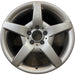17" MERCEDES CLK 06 209 Type; CLK500, 17x8.5 Original OEM Wheel Rim - Front View