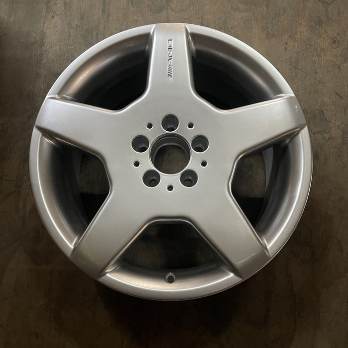 18" MERCEDES CL-CLASS 03-04 215 Type; CL500, 18x9 Original OEM Wheel Rim - Additional View