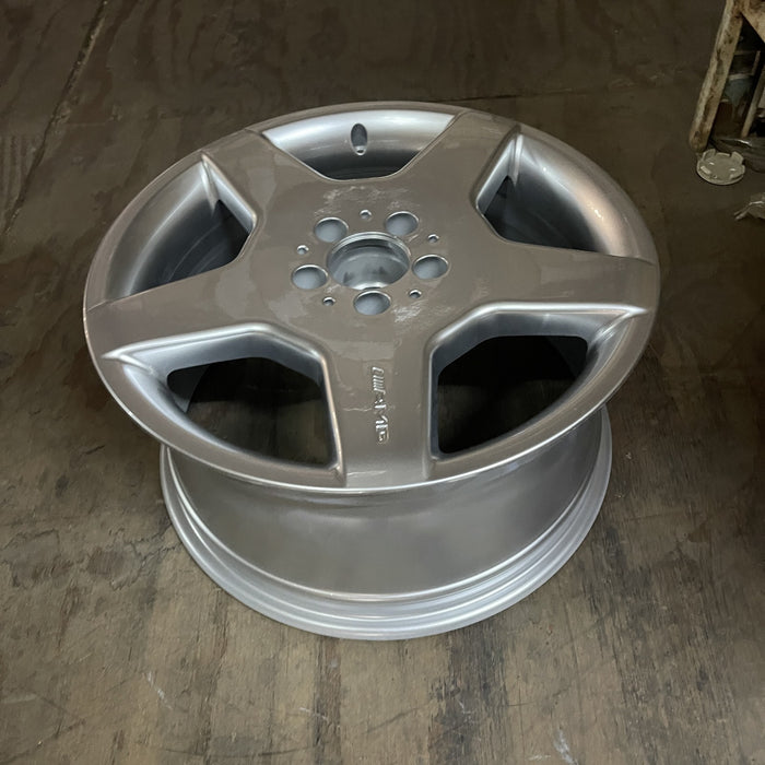 18" MERCEDES CL-CLASS 03-04 215 Type; CL500, 18x9 Original OEM Wheel Rim - View 8