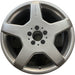 18" MERCEDES CL-CLASS 03-04 215 Type; CL500, 18x9 Original OEM Wheel Rim - Front View