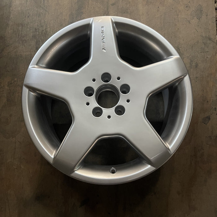 18" MERCEDES CL-CLASS 03-04 215 Type; CL500, 18x9 Original OEM Wheel Rim - Additional View
