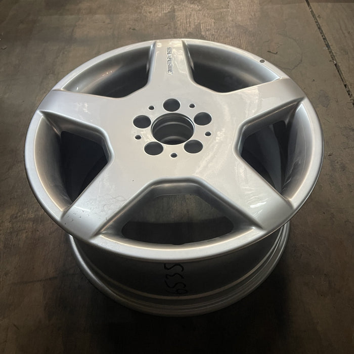 18" MERCEDES CL-CLASS 03-04 215 Type; CL500, 18x9 Original OEM Wheel Rim - View 7