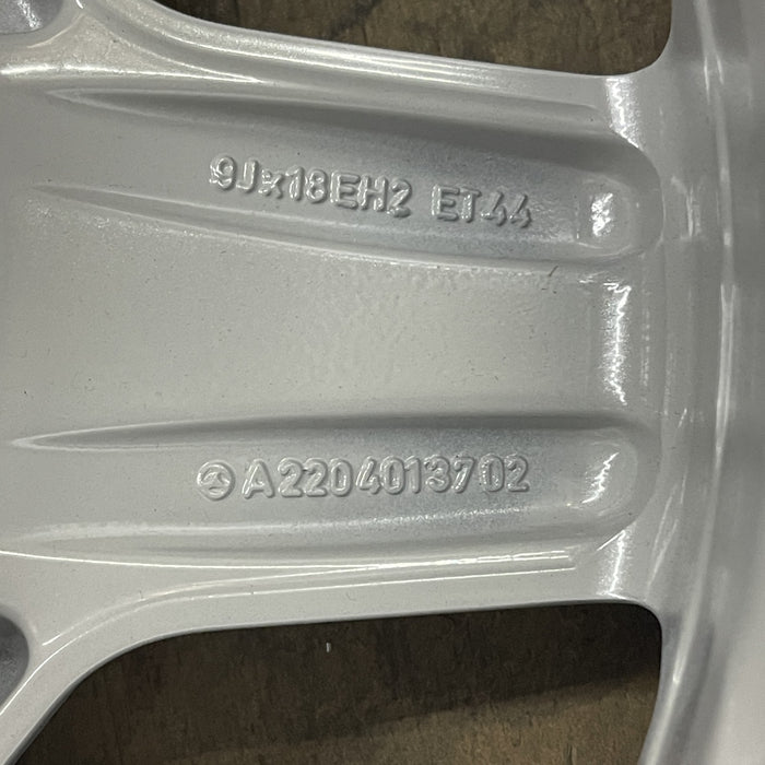 18" MERCEDES CL-CLASS 03-04 215 Type; CL500, 18x9 Original OEM Wheel Rim - View 9
