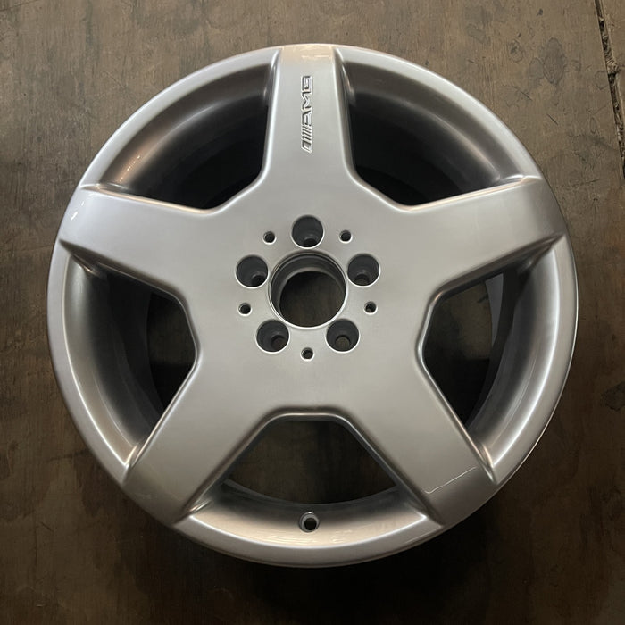 18" MERCEDES CL-CLASS 03-04 215 Type; CL500, 18x9 Original OEM Wheel Rim - Additional View
