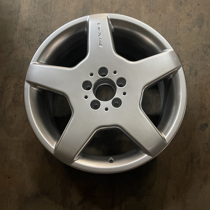 18" MERCEDES CL-CLASS 03-04 215 Type; CL500, 18x9 Original OEM Wheel Rim - Additional View
