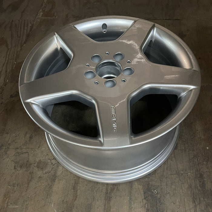18" MERCEDES CL-CLASS 03-04 215 Type; CL500, 18x9 Original OEM Wheel Rim - View 8