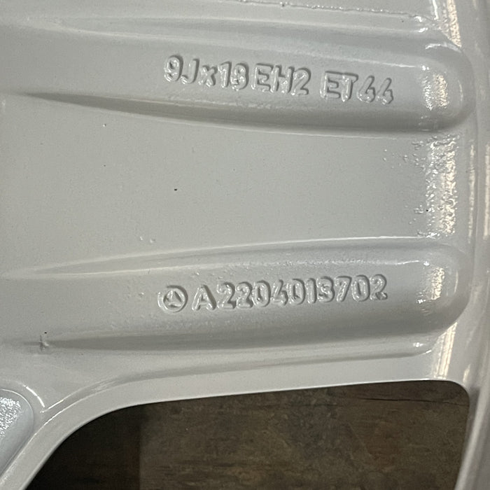 18" MERCEDES CL-CLASS 03-04 215 Type; CL500, 18x9 Original OEM Wheel Rim - View 9