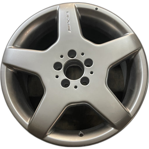 18" MERCEDES CL-CLASS 03-04 215 Type; CL500, 18x9 Original OEM Wheel Rim - Front View