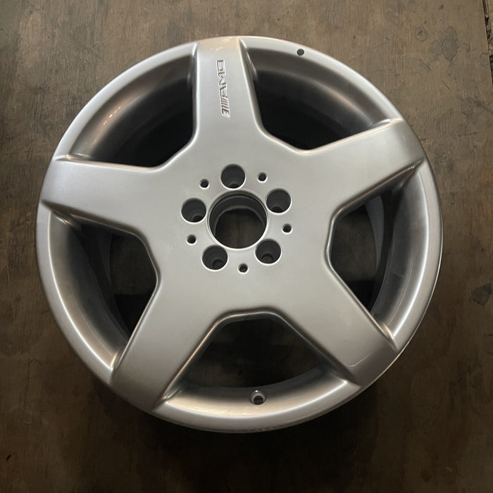 18" MERCEDES CL-CLASS 03-04 215 Type; CL500, 18x9 Original OEM Wheel Rim - Additional View