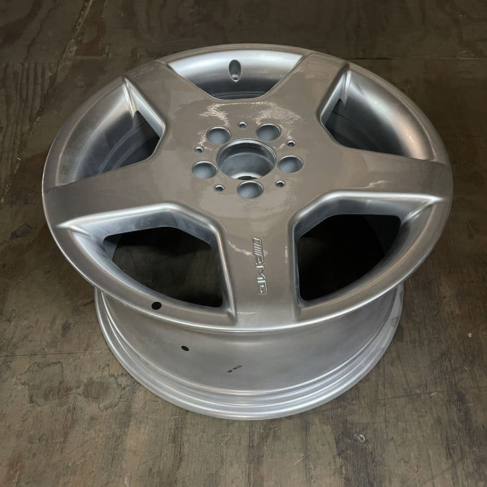 18" MERCEDES CL-CLASS 03-04 215 Type; CL500, 18x9 Original OEM Wheel Rim - View 8