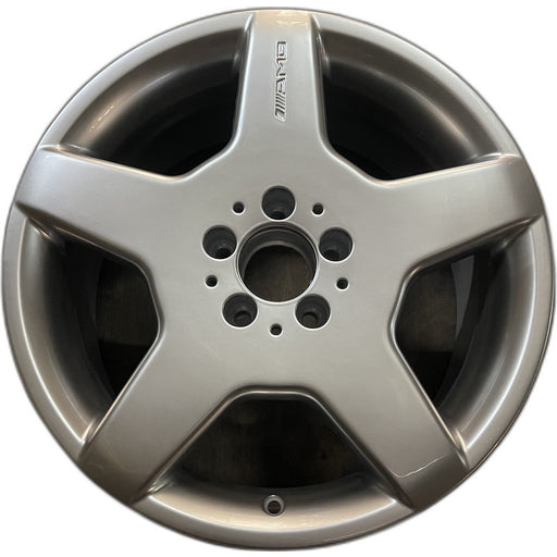 18" MERCEDES CL-CLASS 03-04 215 Type; CL500, 18x9 Original OEM Wheel Rim - Front View