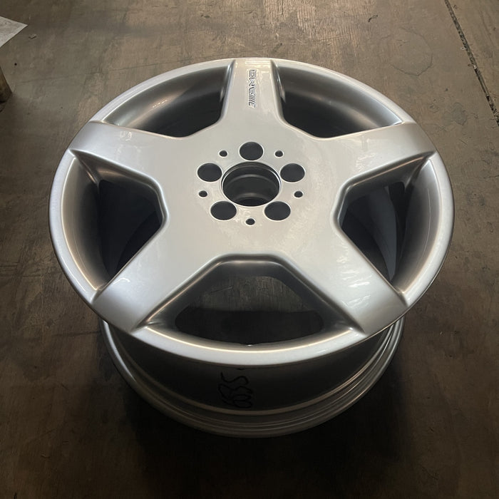 18" MERCEDES CL-CLASS 03-04 215 Type; CL500, 18x9 Original OEM Wheel Rim - View 7