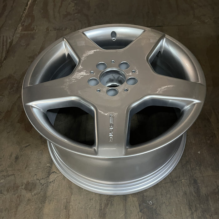 18" MERCEDES CL-CLASS 03-04 215 Type; CL500, 18x9 Original OEM Wheel Rim - View 8