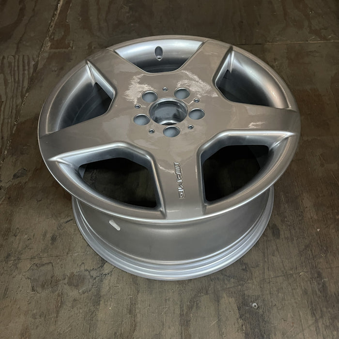 18" MERCEDES CL-CLASS 03-04 215 Type; CL500, 18x9 Original OEM Wheel Rim - View 7