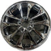 17" BMW 320i 01-05 , 17x7, alloy, 10 spoke, 5 arched holes Original OEM Wheel - Front View