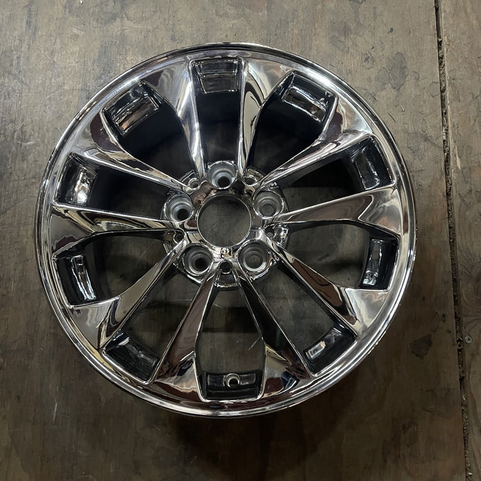 17" BMW 320i 01-05 , 17x7, alloy, 10 spoke, 5 arched holes Original OEM Wheel - Additional View