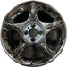 16" MINI COOPER 02-06 16x6.5 , 5 straight spokes, silver Original OEM Wheel Rim - Front View