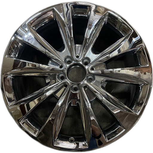 20" MERCEDES GL-CLASS 13-15 166 Type; GL350, 20x8.5 , carved spokes Original - Front View