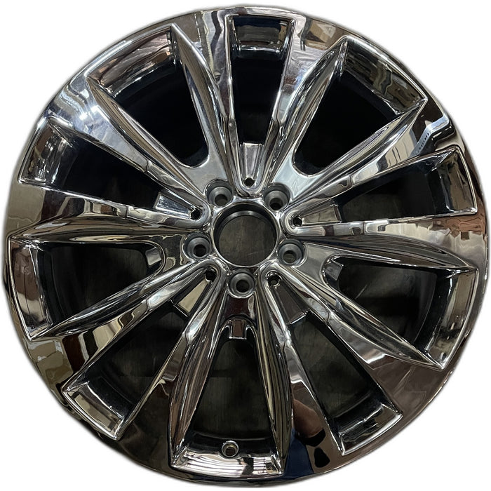 20" MERCEDES GL-CLASS 13-15 166 Type; GL350, 20x8.5 , carved spokes Original - Front View