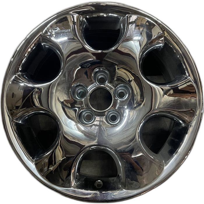 16" BEETLE 02 16x6.5, alloy, 6 curved spoke Original OEM Wheel Rim - Front View