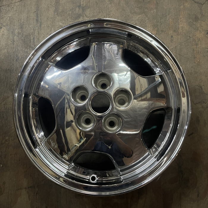 16" GRAND CHEROKEE 97 16x7 , 5 wide flat spoke Original OEM Wheel Rim - Additional View