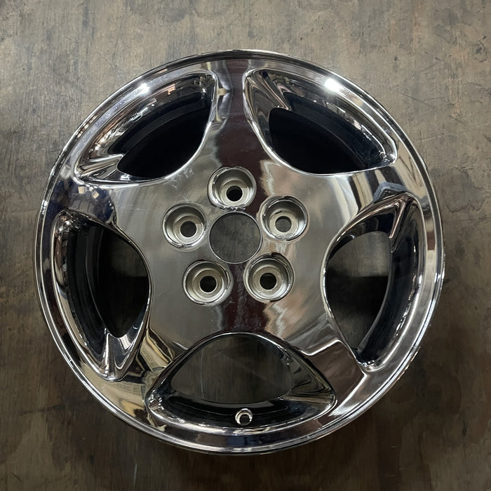 16" STRATUS 01-02 Cpe, 16x6, aluminum Original OEM Wheel Rim - Additional View