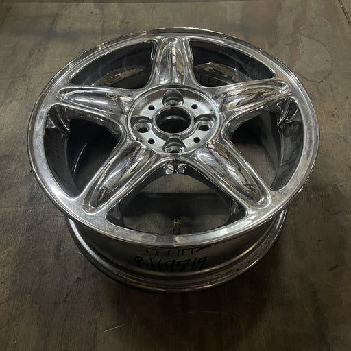 16" CLUBMAN 08-09 16x6.5 , 5 spoke, star design, closed spokes, , silver - Additional View