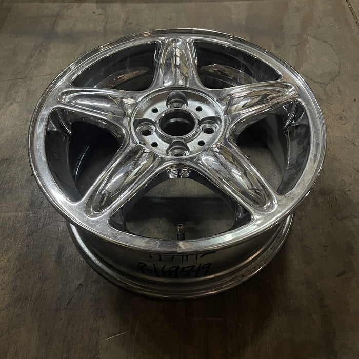 16" CLUBMAN 08-09 16x6.5 , 5 spoke, star design, closed spokes, , silver - Additional View