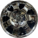 16" PT CRUISER 03-05 aluminum, 16x6, 7 spoke Original OEM Wheel Rim - Front View