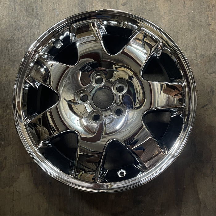 16" PT CRUISER 03-05 aluminum, 16x6, 7 spoke Original OEM Wheel Rim - Additional View