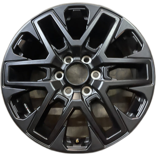20" SEQUOIA 23-26 20x8, open spoke , matte black Original OEM Wheel Rim - Front View
