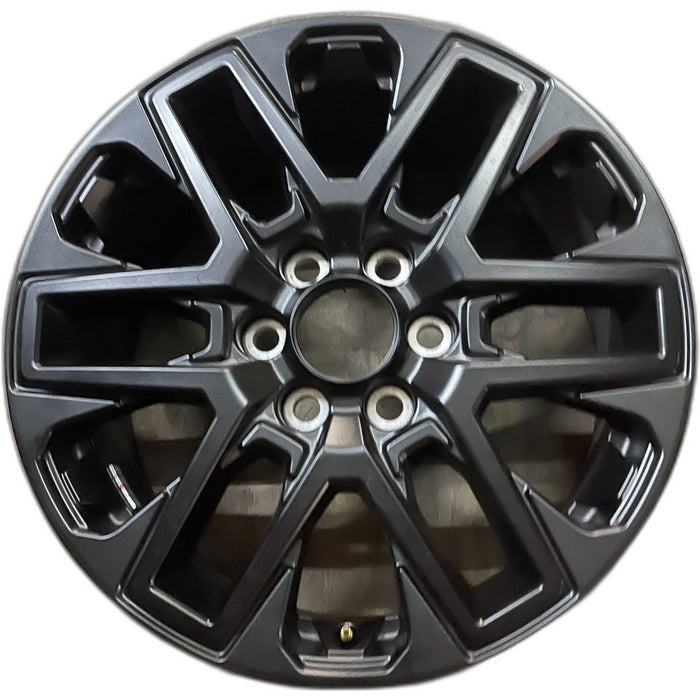 20" SEQUOIA 23-26 20x8, open spoke , matte black Original OEM Wheel Rim - Front View