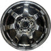 16" DIAMANTE 97-99 16x6, aluminum, 7 spoke, chrome Original OEM Wheel Rim - Front View