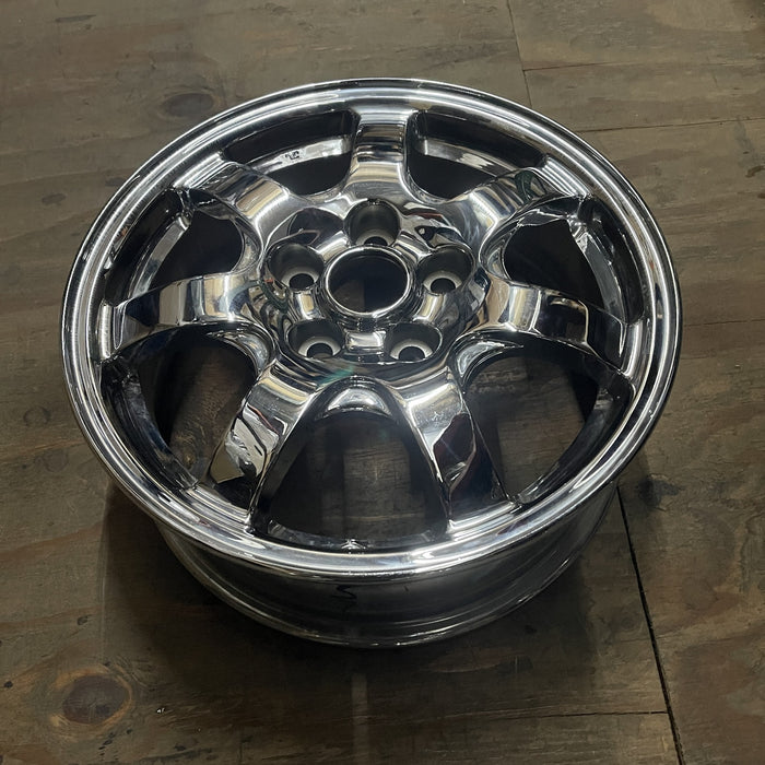 16" DIAMANTE 97-99 16x6, aluminum, 7 spoke, chrome Original OEM Wheel Rim - View 7