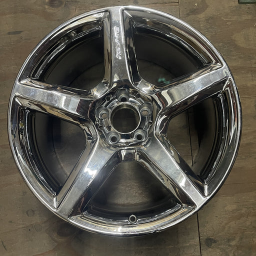 19" MERCEDES S-CLASS 08 230 Type; SL55, 19x9.5, 1 piece Original OEM Wheel Rim - Additional View