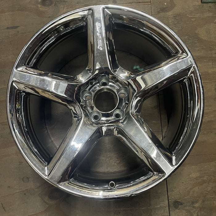 19" MERCEDES S-CLASS 08 230 Type; SL55, 19x9.5, 1 piece Original OEM Wheel Rim - Additional View