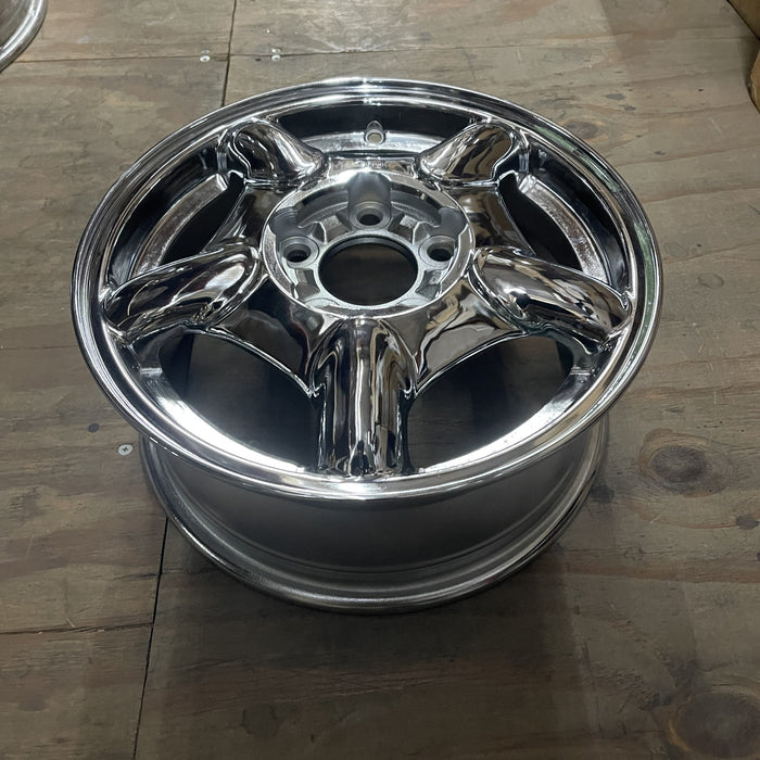 15" LESABRE 00 15x6, aluminum, 5 spoke Original OEM Wheel Rim - View 8