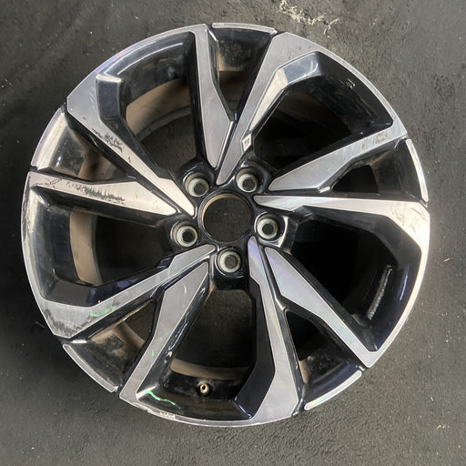 18" CIVIC 17-18 18x8 , w/o outer red accent; Coupe Original OEM Wheel Rim - Additional View