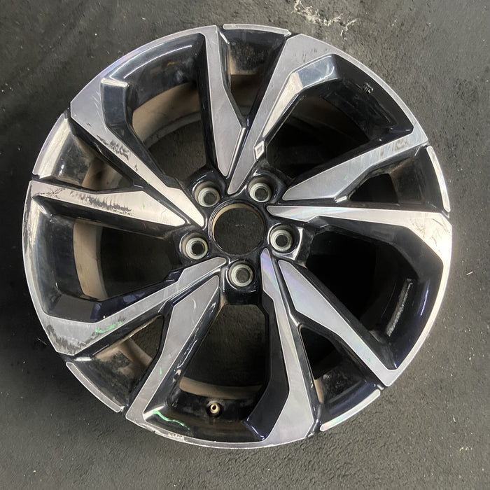 18" CIVIC 17-18 18x8 , w/o outer red accent; Coupe Original OEM Wheel Rim - Additional View