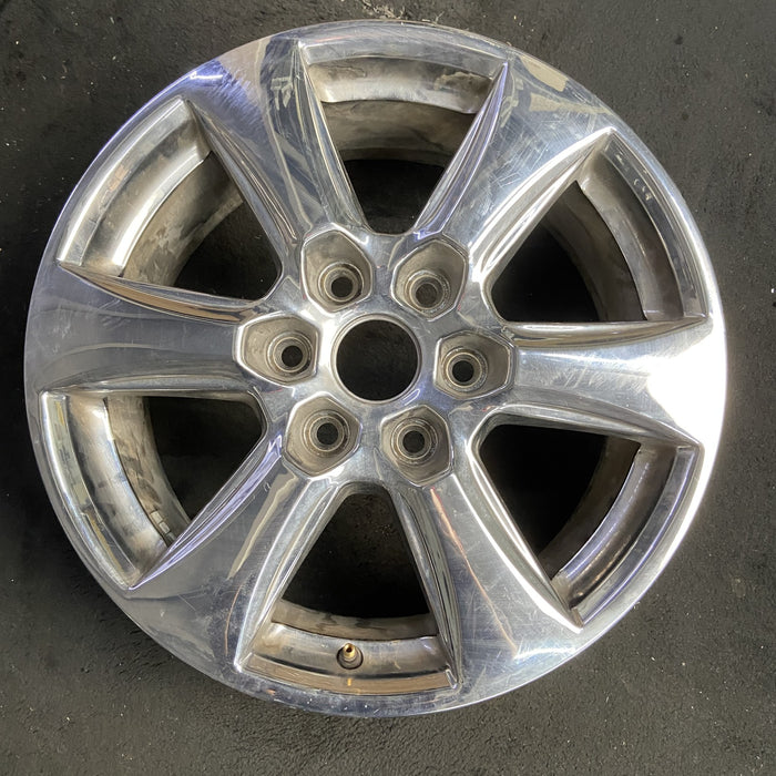 18" FORD F150 PICKUP 18-20 18x7.5, aluminum, 6 spoke, chrome Original OEM Wheel - Additional View