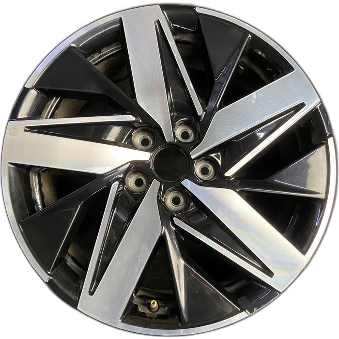 18" SORENTO 21-23 gasoline, 18x7.5 , 10 spoke Original OEM Wheel Rim - Front View