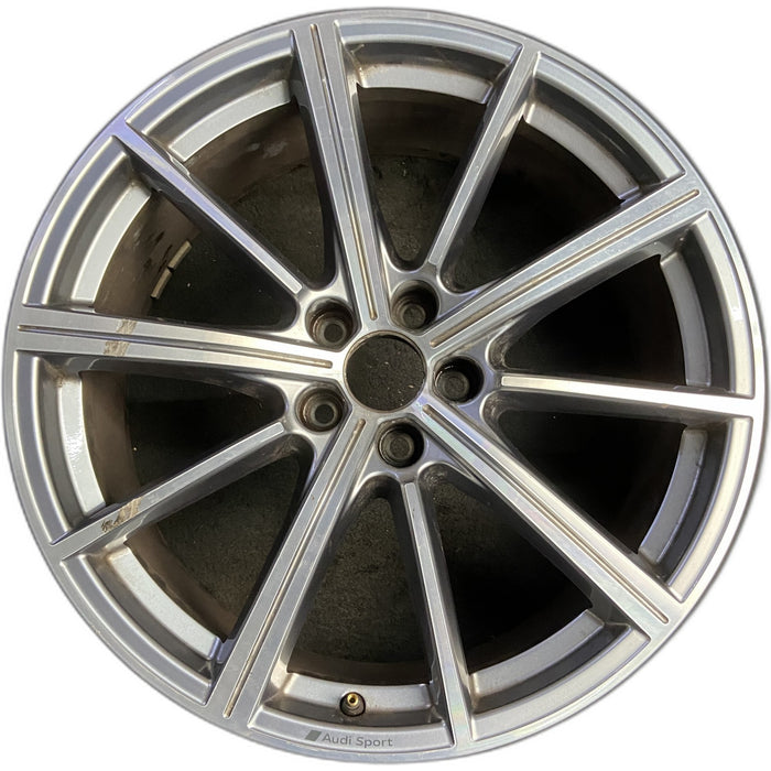 20" AUDI Q5 21-24 20x8 , 10 spoke Original OEM Wheel Rim - Front View